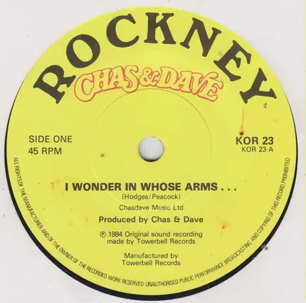 Chas And Dave - I Wonder In Whose Arms...