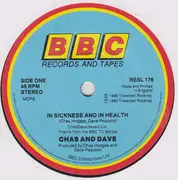 7inch Vinyl Single - Chas And Dave - In Sickness And In Health