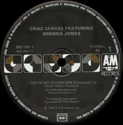 12inch Vinyl Single - Chas Jankel Featuring Brenda Jones - You're My Occupation
