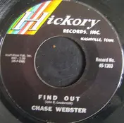 Chase Webster - Find Out / Cry, Cry, Darling