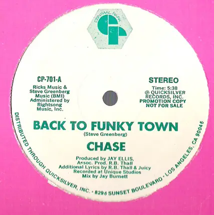 Chase - Back To Funkytown