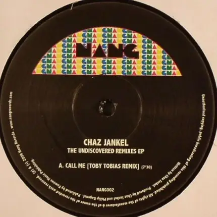 Chas Jankel - The Undiscovered Remixes EP