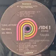 LP - Chet Atkins - Love Letters
