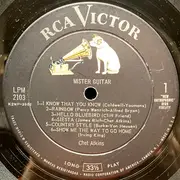 LP - Chet Atkins - Mister Guitar - Mono