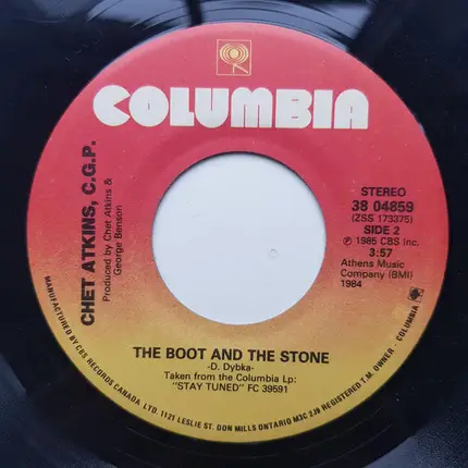 Chet Atkins - Sunrise / The Boot And The Stone