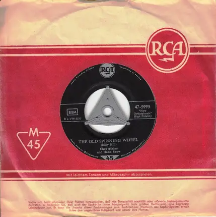 Chet Atkins And Hank Snow - The Old Spinning Wheel