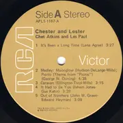 LP - Chet Atkins And Les Paul - Chester & Lester