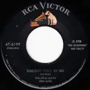 7inch Vinyl Single - Chet Atkins - Somebody Stole My Gal / Shine On Harvest Moon