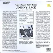 LP - Chet Baker Introduces Johnny Pace Accompanied By The The Chet Baker Quintet - Chet Baker Introduces Johnny Pace Accompanied By The Chet Baker Quintet