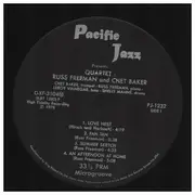 LP - Chet Baker Quartet - Quartet: Russ Freeman Chet Baker - +Insert.