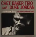 LP - Chet Baker Trio With Duke Jordan - September Song - SIGNED