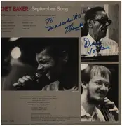 LP - Chet Baker Trio With Duke Jordan - September Song - SIGNED