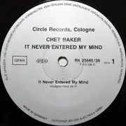 LP - Chet Baker - It Never Entered My Mind