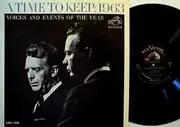 LP - Chet Huntley , David Brinkley - A Time To Keep: 1963 - Voices And Events Of The Year - Mono