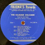 LP - Chet Parker - The Hammer Dulcimer Played By Chet Parker - Insert