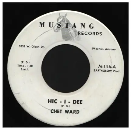 Chet Ward - Hic-I-Dee / Story Book Of Love