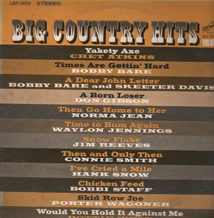 Chet Atkins, Bobby Bare - Big Country Hits