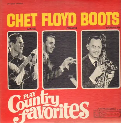 Chet Atkins , Floyd Cramer , Boots Randolph - Play Country Favorites