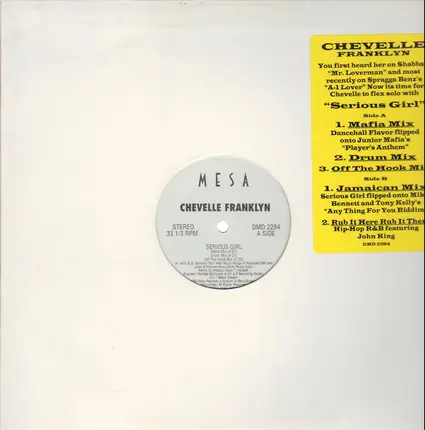 Chevelle Franklyn - Serious Girl