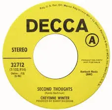 Cheyenne Winter - Second Thoughts