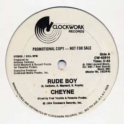 Cheyne - Rude Boy