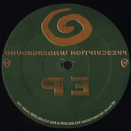 Chez N Trent - Prescription Underground EP