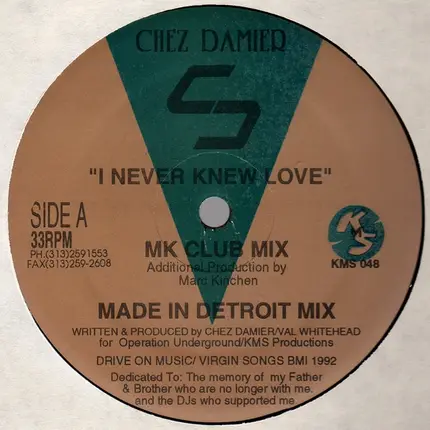 Chez Damier - I Never Knew Love