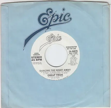 Cheap Trick - Dancing The Night Away