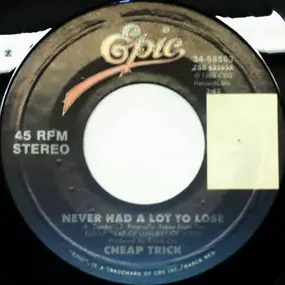 Cheap Trick - Never Had A Lot To Lose