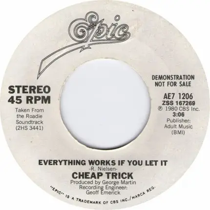 Cheap Trick - Everything Works If You Let It