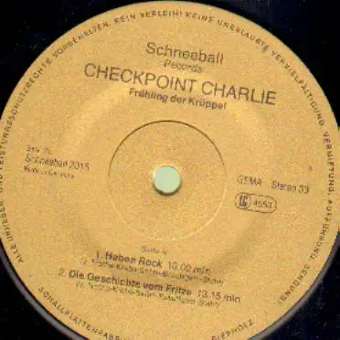 Checkpoint Charlie - Fruhling Der Kruppel