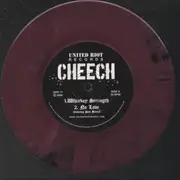 7inch Vinyl Single - Cheech / Milo's Syndicate - Boston Hardcore Split 7' - Purple Marbled Vinyl