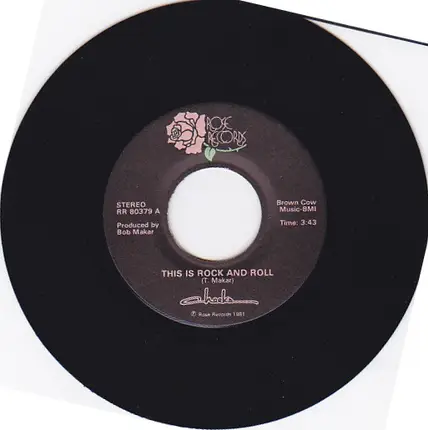 Cheeks - This Is Rock And Roll / Honey, Slow Down