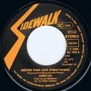 7inch Vinyl Single - Cheetah - Deeper Than Love