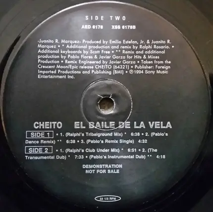 Cheito - El Baile De La Vela