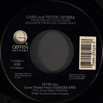 Cher And Peter Cetera - After All