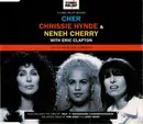 CD Single - Cher , Chrissie Hynde & Neneh Cherry With Eric Clapton - Love Can Build A Bridge