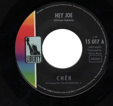 Cher - Hey Joe / Come To Your Window