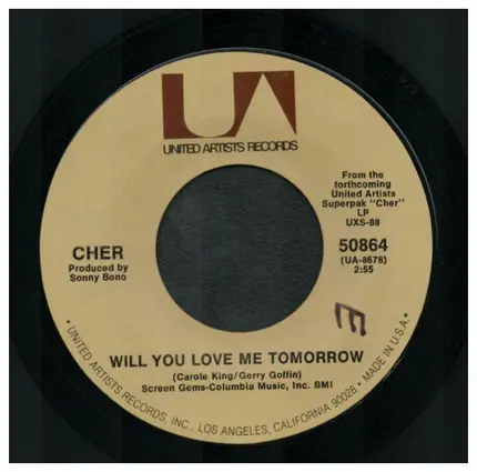 Cher - Will You Love Me Tomorrow / Reason To Believe