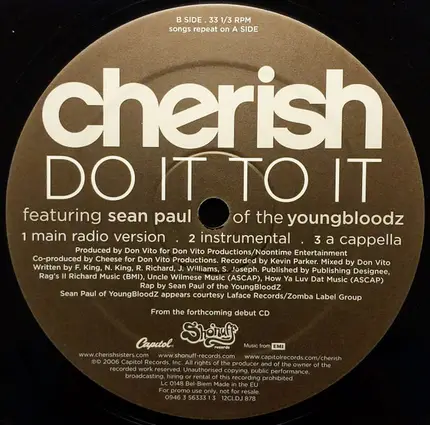 Cherish - Do It To It