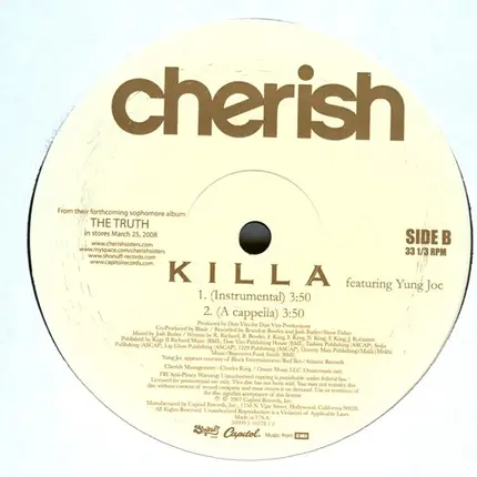 Cherish - KILLA