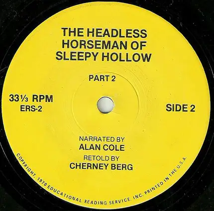 Cherney Berg - The Headless Horseman Of Sleepy Hollow