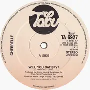 12inch Vinyl Single - Cherrelle - Will You Satisfy?