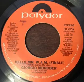 Cheryl Barnes - Love And Passion / Hello Mr. W.A.M.