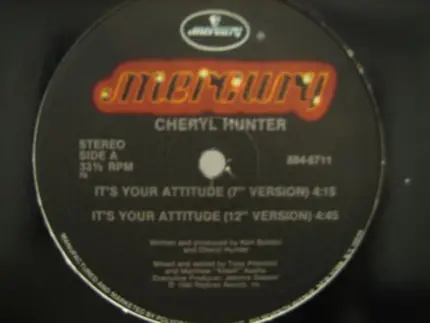 Cheryl Hunter - It's Your Attitude