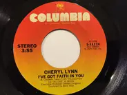 Cheryl Lynn - I've Got Faith In You