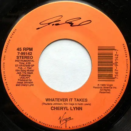 Cheryl Lynn - Whatever It Takes
