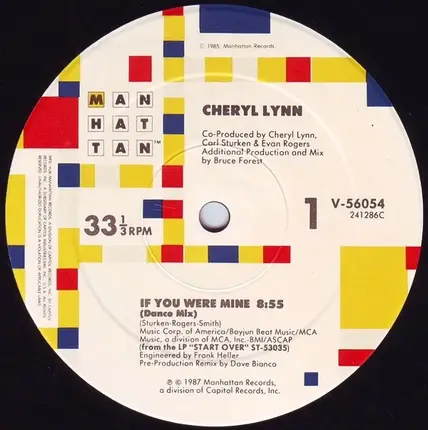 Cheryl Lynn - If You Were Mine (Extended Remix)