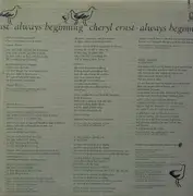 LP - Cheryl Ernst - Always Beginning