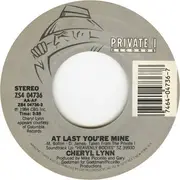 7inch Vinyl Single - Cheryl Lynn - At Last You're Mine